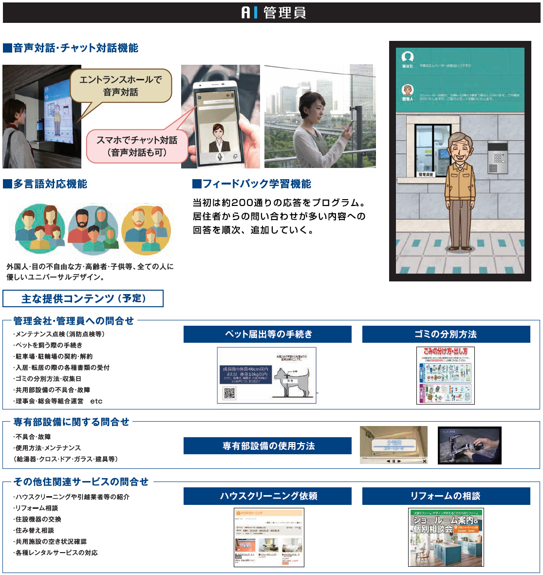 AI INFO(エーアイ インフォ)の主な機能1