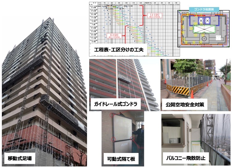 大規模修繕工事イメージ (2018年4月時点)