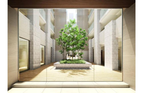 中庭(イメージ)