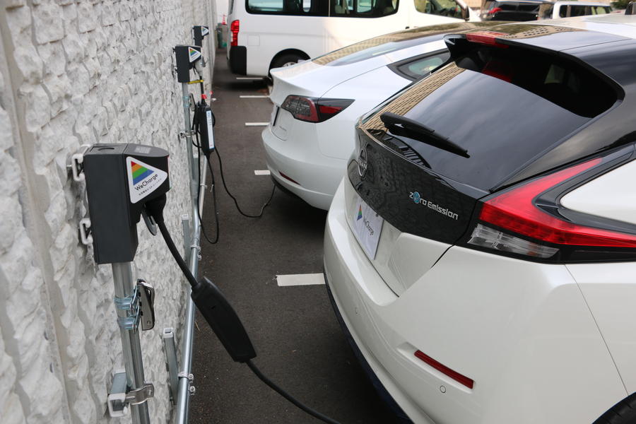 充電コンセント付き駐車場(イメージ)